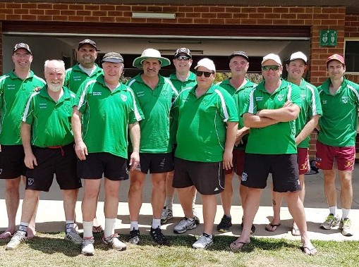Here;s the Round 1 team which set us on our winning ways. L-R: Michael Cumbo, Allan Cumming, Amit Chaudhary, Peter Golding, Tony Gleeson, Daniel Phillips, Mark Gauci, Sean O'Kane, Adam Chapple, Travis Gow and Justin Maley.