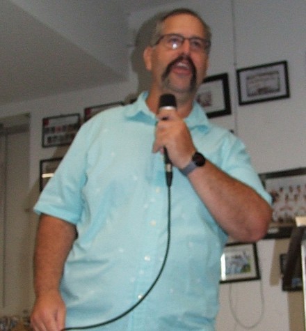 Our Presentation Night was professionally MCed by Brendan "Jonty" Rhodes, using all his media presentation skills.