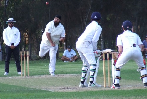 Captain Manu Singh took three crucial wickets.