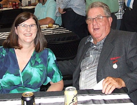 Club co-founder and official MVCC Legend Ray Storey was at the event with daughter Belinda.