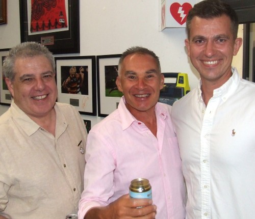 Three Life Members: L-R Daniel Phillips, Dean Jukic and Jesse Nankivell-Sandor.