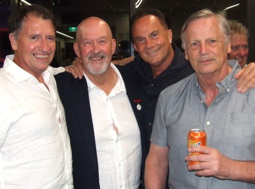 Some great names from our glory days: L-R Darren Sheppard, Gary Irons, Bill Nagel, Tony Hicks and Terry Nagle.