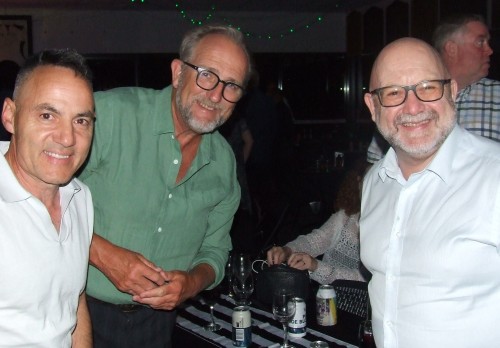 The Mighty Fighting: L-R Sam Carbone, Brett Curran and Paul Hobbs.  