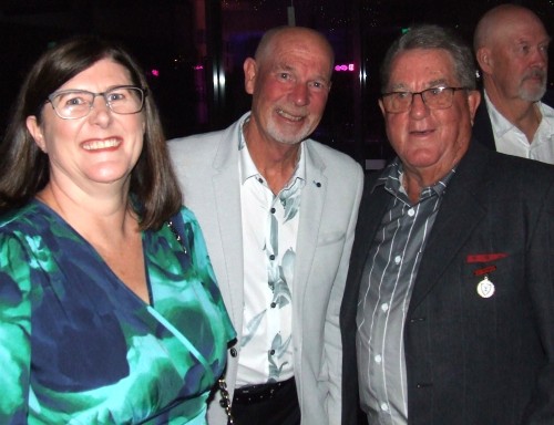 Moonee Valley royalty: L-R Belinda Storey, Greg Peters, Ray Storey and Gary Irons.