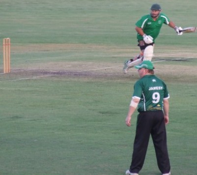 Glen Courts stood tall for Moonee Valley in the first game, with a hard-hitting 75.